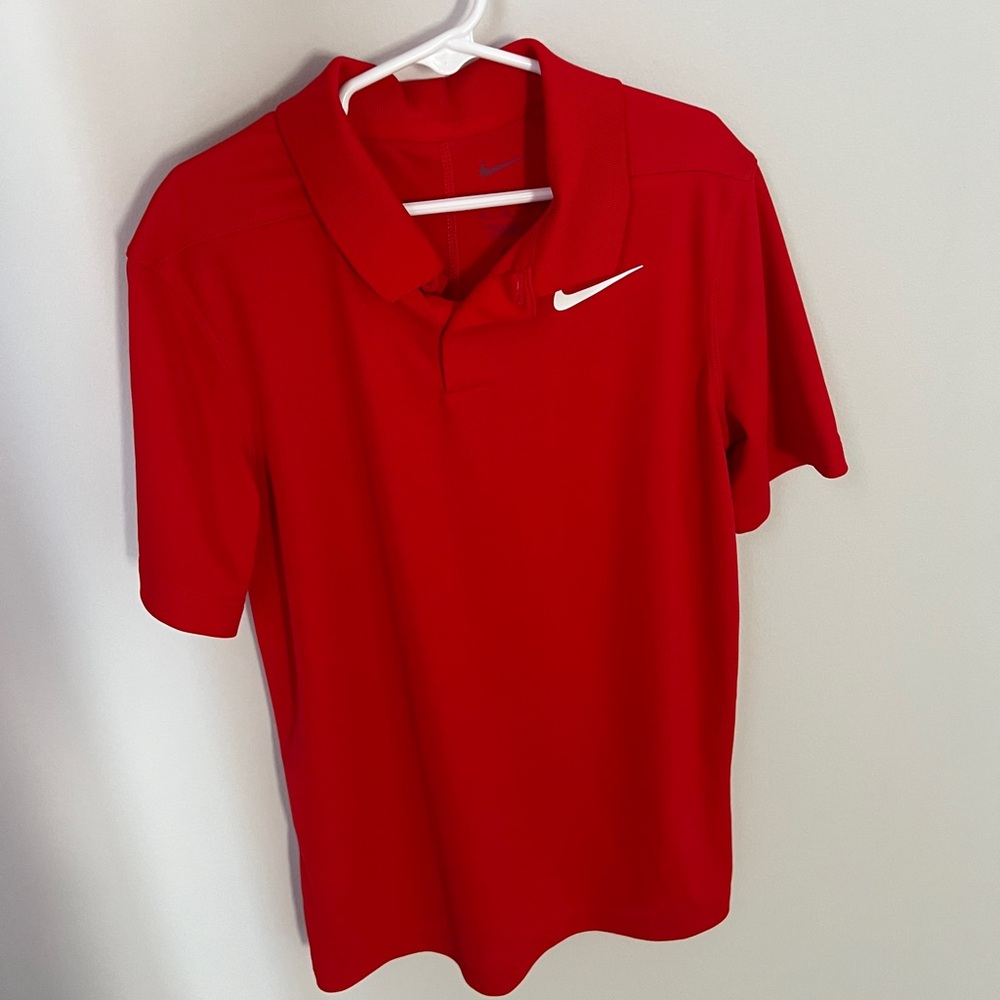 Nike Red Polo Shirt - Kids size M /never worn